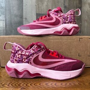 Nike Giannis Immortality 3 Basketball Shoes DZ7533-600 Noble Red Sz 6.5